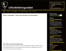 Tablet Screenshot of liftutbildning.se